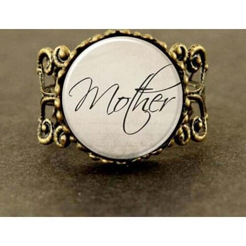 Mom Mothers Day Gift Idea Mothers Day Ring women men jewelry mother charm