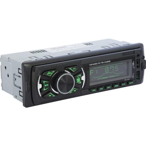 RK-538 Two USB Charger 12V Car Radio FM Fixed Front Panel Car Audio MP3 WMA Player Blueooth SD AUX SWC Remote 7388 IC 538 4*45W