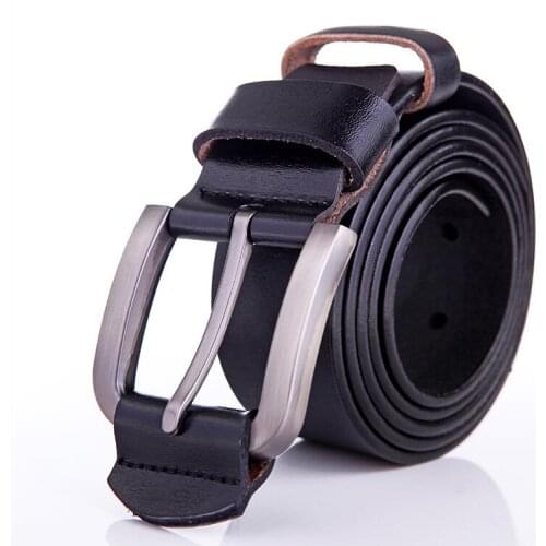 2020 Luxury Belts for Men Fashion High Quality Pin Buckle Designer Belts Genuine Leather Belts