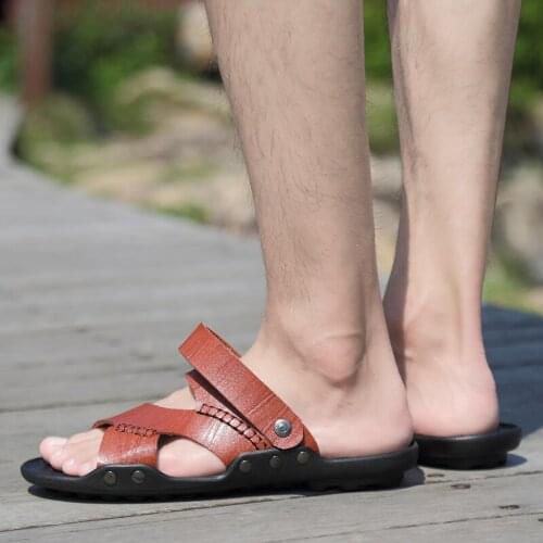 Rasteira ete sandel sandal big man sandale sandalen herren heren summer sandalsslippers romanas sandalias size fashion para de