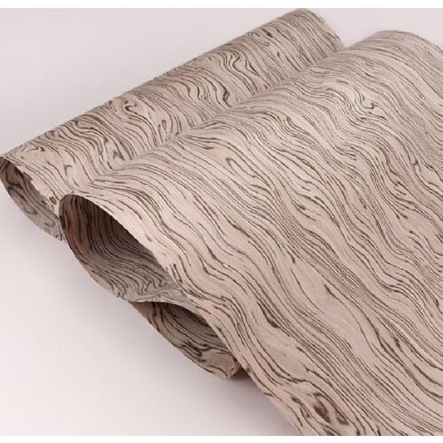 Technical Wood Engineering Veneer E.V. 62cm x 2.5m 0.5mm Wave Silver Line