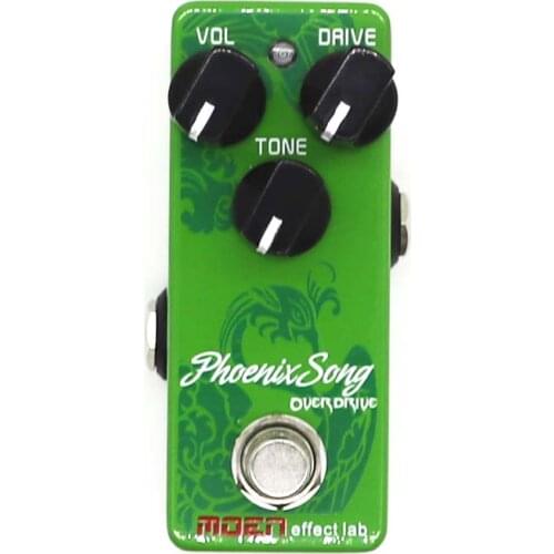 1 Piece MOEN Electric Guitar Effect Pedal Overdrive Phoenix Song Natural Overload Voice