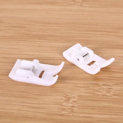 1PC Presser Foot Ordinary Leather Pressure Foot Plastic Parallel Stitch Foot Presser For Home Domestic Sewing Machine Tools