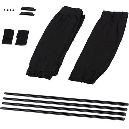 2pcs Car UV Protection Sun Shade Curtains Sides Window Visor Mesh Cover Shield