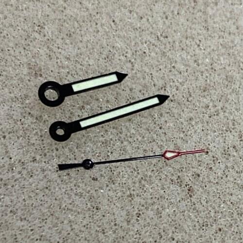 3pcs/Set Watch Hands Three-pin Green Luminous Watch Accessories Suitable for NH35/NH36 Movement