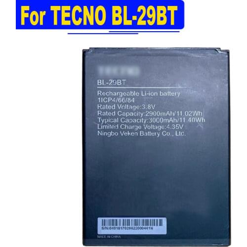 3000mah battery for TECNO BL-29BT