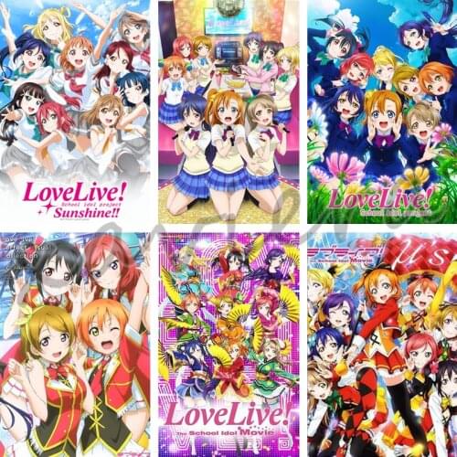 Xaviera Love Live School Idol Poject Diamond Painting Cartoon Anime Embroidery Full Round Drill Mosaic Rhinestone Cross Stitch