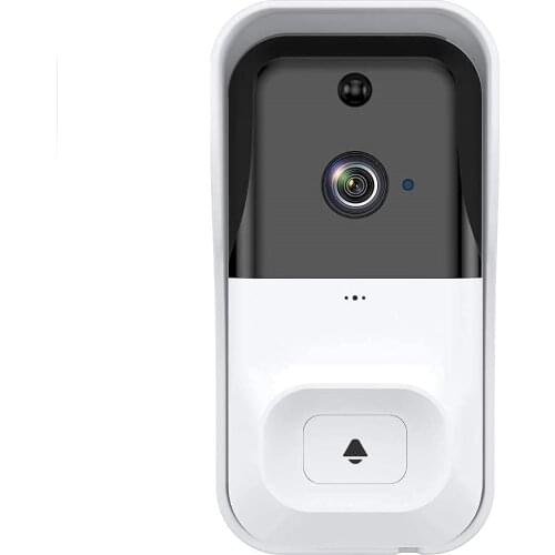 1080P WiFi Video Doorbell Wireless Home Security Door Camera Battery 2-Way Audio PIR Motion Detection Night Vision Mini Intercom
