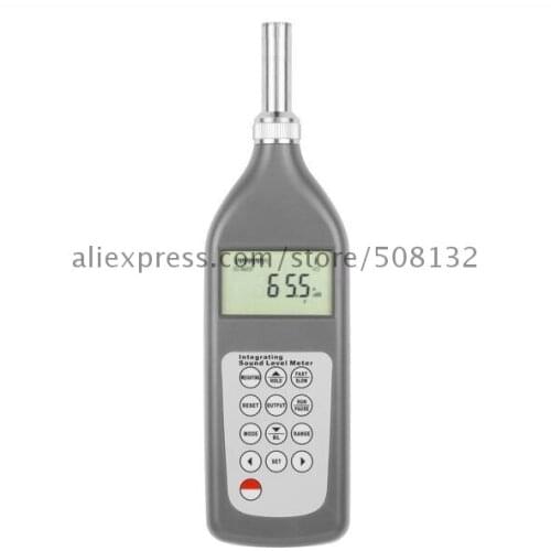 Integrating Sound Level Meter Landtek SL-5868LEQ25dB~130dB Fast (F), Slow (S), Impulse (I)