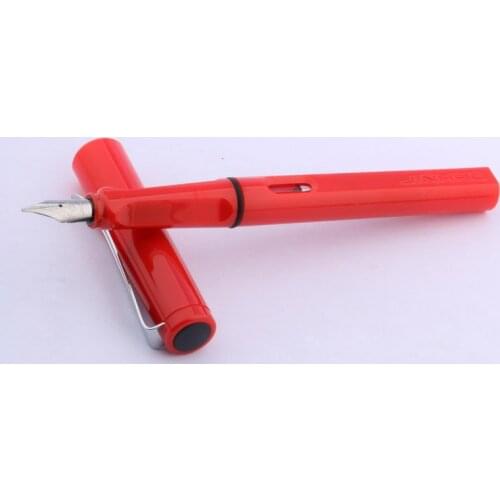 JINHAO 599 high quality white medium nib red fountain pen