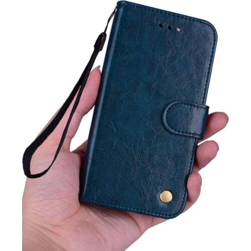 Leather Mobile Phone for HuaWei honor 6A Case Wallet Style Flip Design Solid Color Luxury