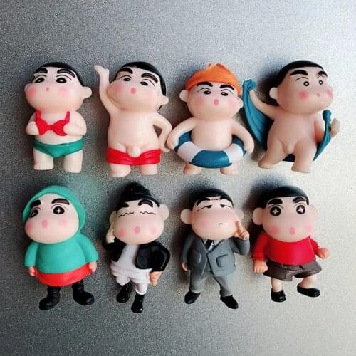 Japanese Cartoon Cute Creative 3D Magnetic Clasp Refrigerator Stick Fridge Magnet Home Decoration Gift Message Stickers Notice