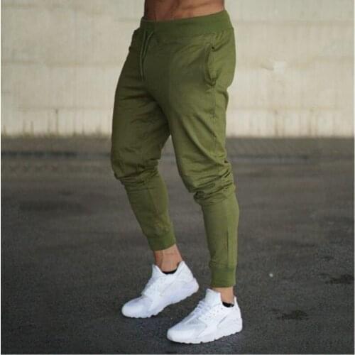 2021 New Autumn Mens Sports Pants Casual All-Match Slim Fashion Solid Color Jogger Wide Leg Pants Male High Street Hip-Hop Pant