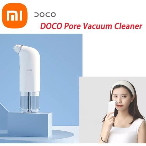 New Xiaomi DOCO Pore Vacuum Cleaner Blackhead Remover Electric Acne Cleaner Pore Cleaner Machine Facial Beauty Clean Skin Tool