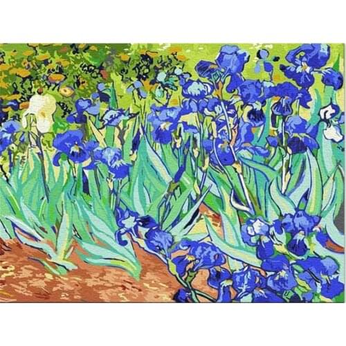 Landscape DIY 11CT Cross Stitch Embroidery Kits Craft Needlework Set Cotton Thread Printed Canvas Home Decoration Room