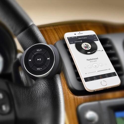 Car Steering Wheel Control Bluetooth Remote Control for Android IOS Smart Phone Steering Wheel Bluetooth Remote Control
