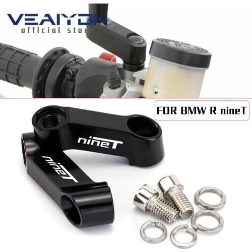 Motorcycle Mirror Extend Riser Spacers Extension Adapter For BMW R nine T R nineT /5 R nineT Pure/ Scrambler R nineT Urban G/S