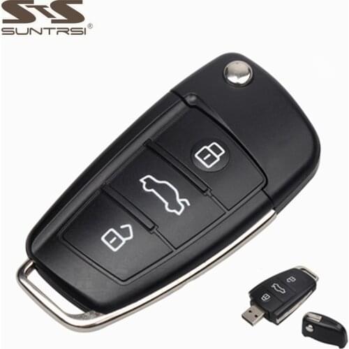 Pen Drive Cool 128gb Car Key USB Stick 8GB 16GB 32GB 64GB Memory Stick U Disk Mini Computer Gift USB Flash Drive