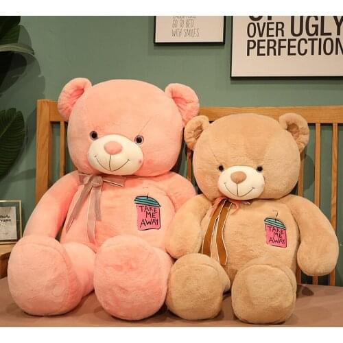 High Quality American Teddy Bear Plush Doll Soft Stuffed Animal Teddy Bear Plush Toys Kids Girls Valentine Lover Birthday Gift