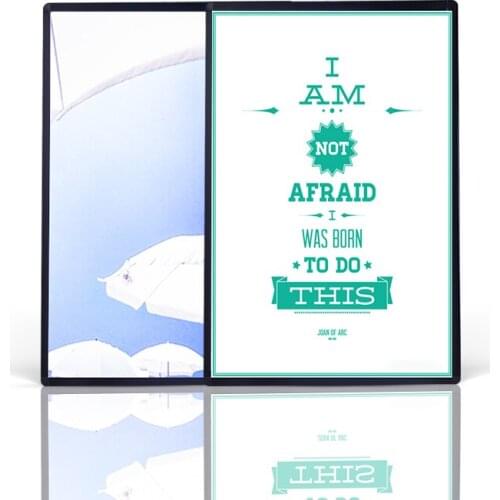 Back lighting slim snap lightbox restaurant menu board portable led poster frame