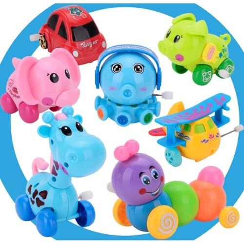 Clockwork small animal toys, a variety of cute cartoons, on-chain toys, childrens small gifts, childrens toys