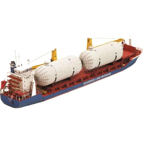 1/400 Paper Ship 3D Paper Model Ship Education Game Office Decor Craft Gifts