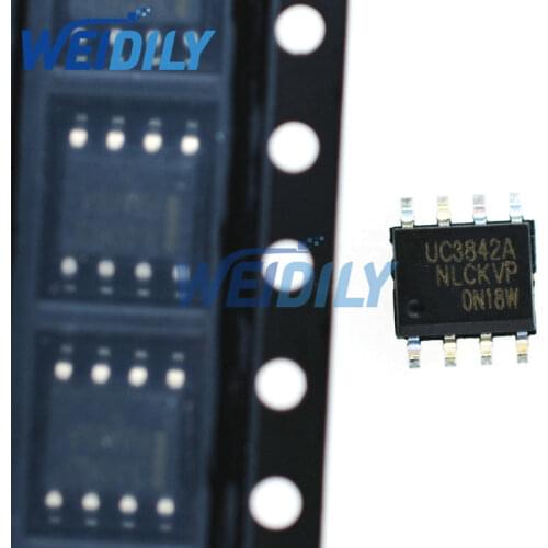 10PCS/Lot UC3842 UC3842A UC3842B 3842 SMD Chip SOP-8 uc3842a