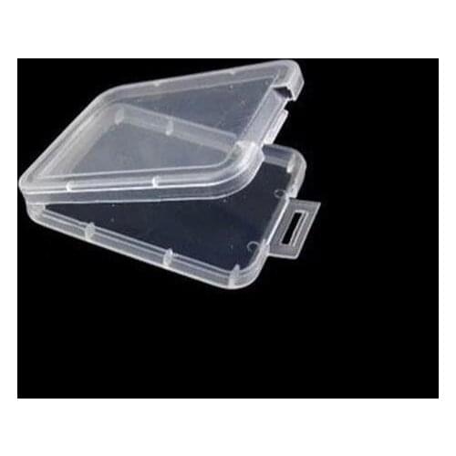 1000pcs Protection Case Card Container Memory Card Boxs CF Card Tool Plastic Transparent Storage Easy To Carry