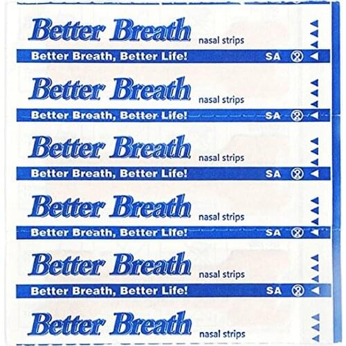 300pcs/lot Large Size (66x19mm) Stop Snoring Better Breath Nasal Strips Breathe Right Nasal Strips Nose Patch for Good Sleep Aid