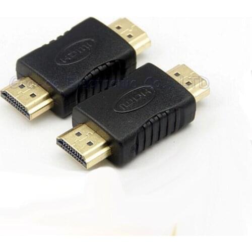 5pcs/lot HDMI adapter HDMI conversion male to male Socket HDMI extension cable HD connectors