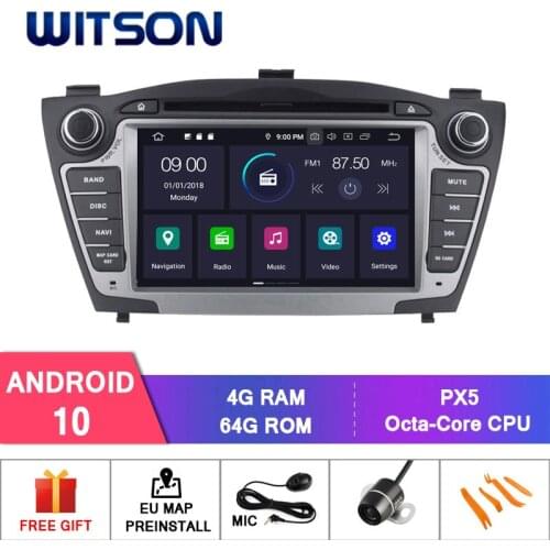 WITSON Android 10.0 car dvd player For Hyundai IX35 2010-2013 car audio dvd car radio car gps dvd player car stereo