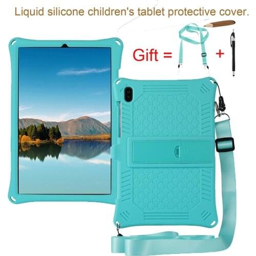 Case For Samsung Galaxy Tab S5e SM-T720 T725 cover Food grade Silicone Tablet Coque For Samsung Galaxy Tab S6 SM-T860 T865 funda