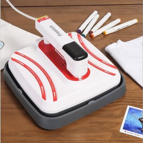 DIY 12*10 inches Mini Multi-function Portable Manual Hat T-shirt Heat Press Machine Heat Transfer Printer