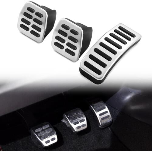 Car Pedal Cover for Volkswagen Amarok MOIA Polo Bora Jetta MK4 Golf 4 IV Jetta MK4 for Audi A1 A3 TT for Skoda Fabia Rapid