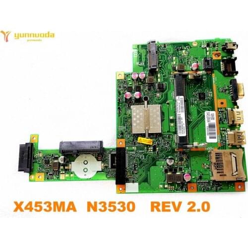 Original for ASUS X453MA laptop motherboard X453MA N3530 REV 2.0 tested good free shipping