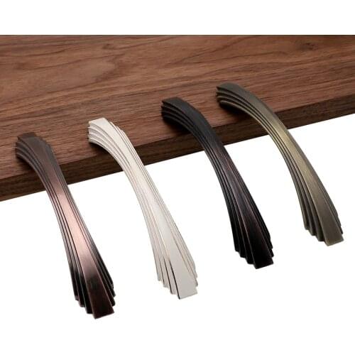 RUNBAZEF European Ivory White Cabinet Handle American Antique Door Handle Home Improvement Furniture Hardware Accessories