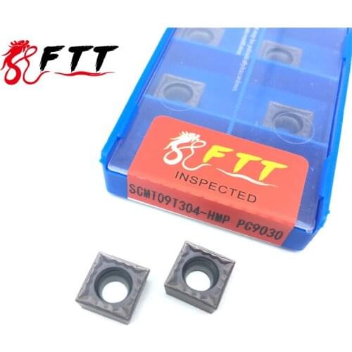 SCMT09T304 HMP PC9030 External Turning Tools Carbide insert High quality Lathe cutter Tool Tokarnyy turning insert