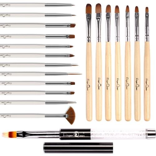 Nail Brush Design Tips Painting Acrylic Gel UV Polish Liner Dotting Pen Builder