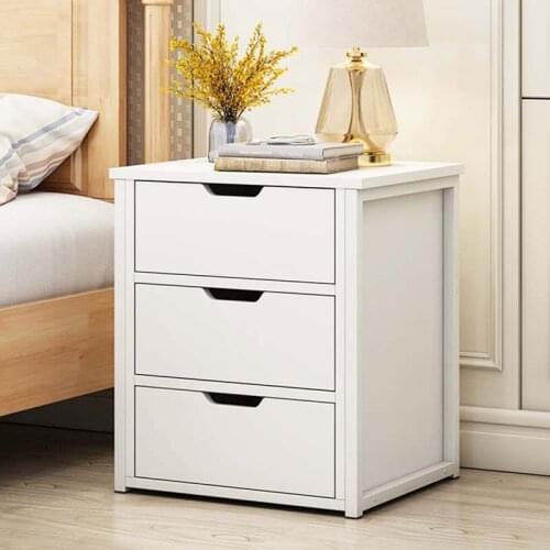 Nightstands bedroom furniture simplemodern storagecabinetsteel Bedside cabinet structure furniture bedside table Home furnitu