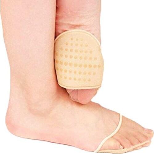 Useful Foot Socks Cushions Forefoot Anti-Slip Insole Breathable Shoes Women Foot Socks Pad Soft Insert