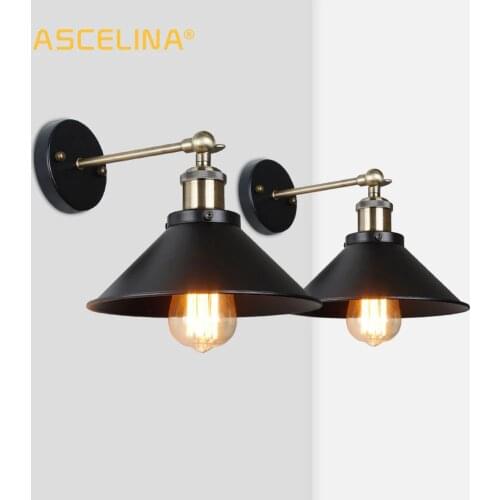 Vintage Wall Lamp Industrial Light wall Sconce 2 Pieces indoor wall Lighting,for living room bedroom aisle,Fast Shipping