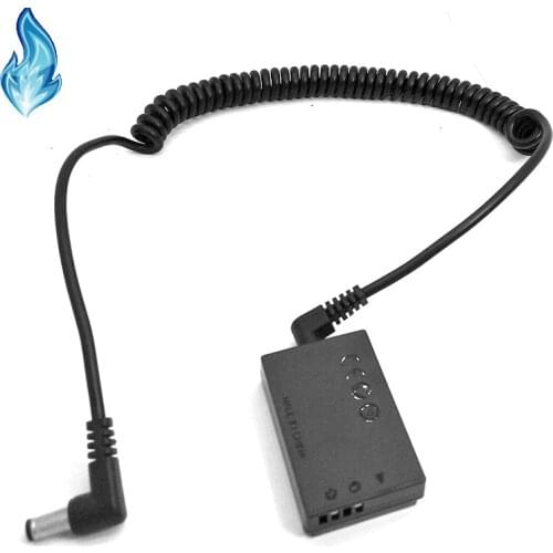 10Sets 5525 to PS700 8V Power DC Cable + LP-E12 Battery Connector DR-E12 DC Coupler for Canon EOS M M2 M10 M50 Digital Cameras