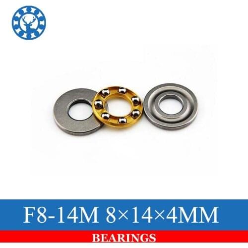 10pcs F8-14M Axial Ball Thrust Bearing 8mmX14mmX4mm Free Shipping