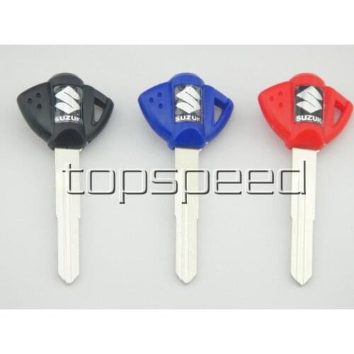 3 PCS Blank Key Uncut For Suzuki GSX GSXR 400/600/750/1000/1300 BANDIT HUYABUSA Motorcycle