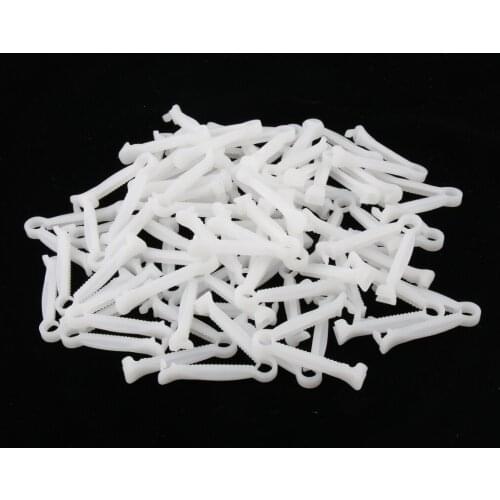 50Pcs Disposable Umbilical Cord Clamps 50mm in Length Puppy Kitten Whelping