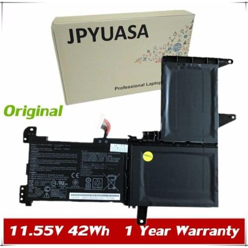 7XINbox 11.55V 42Wh Original C31N1637 B31N1637 B31Bi9H Laptop Battery For Asus 3ICP5/57/78 Series C31N1637 B31N1637 B31Bi9H