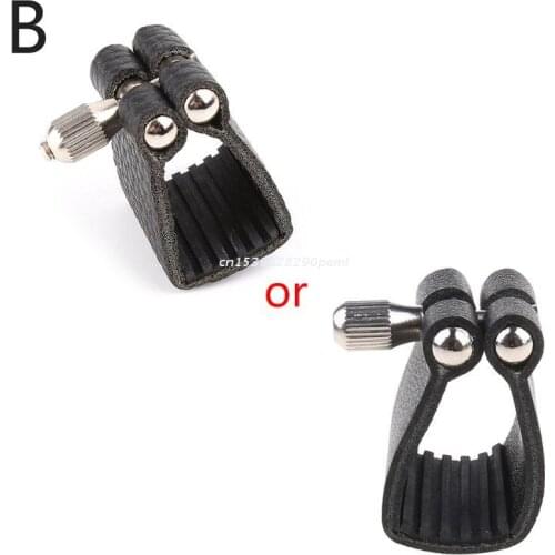 Alto Saxophone Leather Mouthpiece Fastener Sax Musical Instrument Accessories Dropship