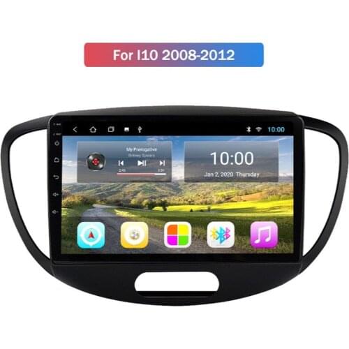 Android 10.0 Car Radio Stereo For Hyundai I10 2008-2012 Car Multimedia Player With Wifi 4G AHD DSP IPS CARPLAY