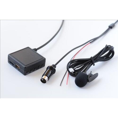 Car bluetooth Module Audio Aux Cable Adapter Receiver For Kenwood All 13-pin CD Stereo Car Electronics Accessories