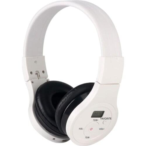 HRD-391 Bluetooth Headphone Wireless LCD Display Portable FM Stereo Music Headset for Phone for students English listening test